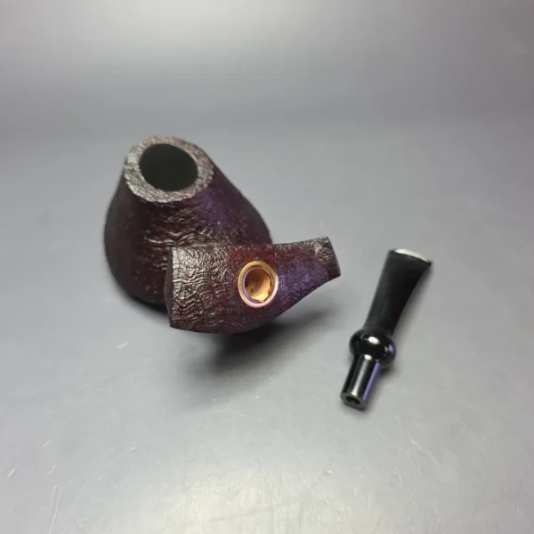 Madao 3000 Sandblasted Asymmetric Volcano Handmade Briar Pipe New - Image 10