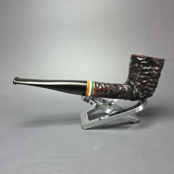 Peterson 2026 St Patrick's Day 120 Rusticated Dublin Briar Pipe, New - Image 5