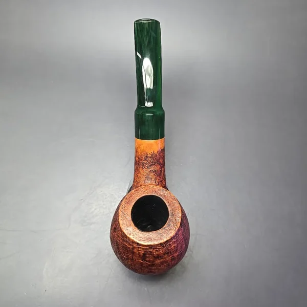 Sean Reum Magnum Contrast Sandblasted Brandy Estate Briar Pipe - Image 6
