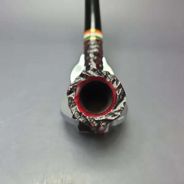 Peterson 2026 St Patrick's Day 120 Rusticated Dublin Briar Pipe, New - Image 6