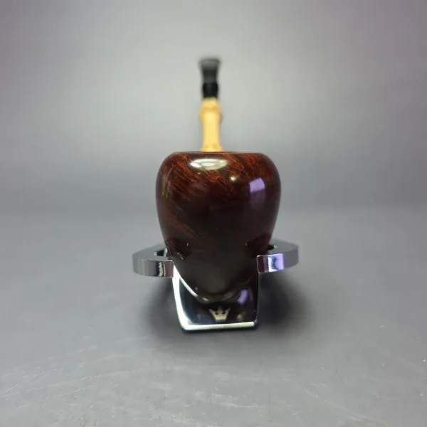 MBSD Briars Modern Masters 1 Smooth Peewit w/ Bamboo Briar Pipe, New - Image 4