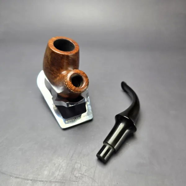 Peterson Dunmore 72 Smooth Bent Billiard Estate Briar Pipe, Irish Estates - Image 12