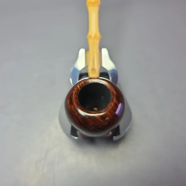 MBSD Briars Modern Masters 1 Smooth Peewit w/ Bamboo Briar Pipe, New - Image 6