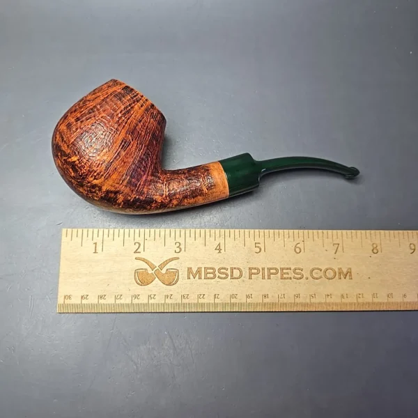 Sean Reum Magnum Contrast Sandblasted Brandy Estate Briar Pipe - Image 4