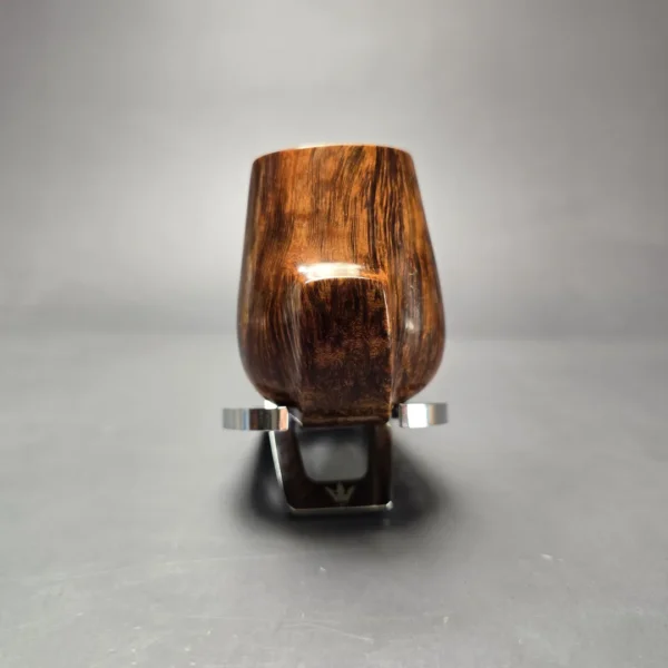 James Upshall P Grade EXL Smooth "Keel" Bent Billiard Estate Briar Pipe, Unsmoked - Image 3