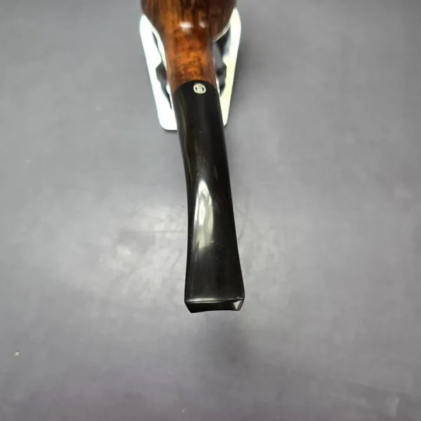 James Upshall P Grade EXL Smooth "Keel" Bent Billiard Estate Briar Pipe, Unsmoked - Image 5