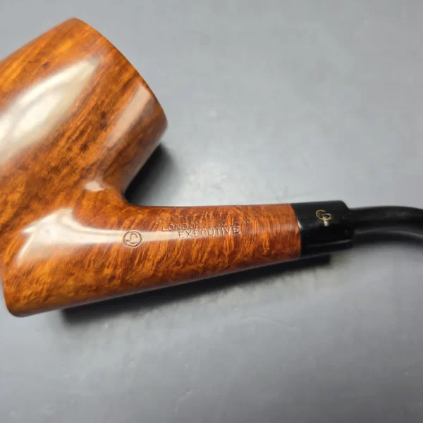 Charatan's Make First Lane Era (c.1961-5) Executive Smooth Bent Brandy Estate Briar Pipe, English Estates - Image 10