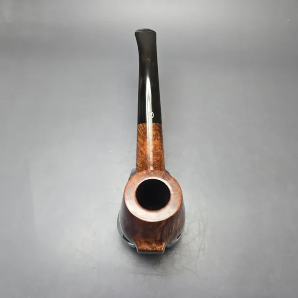 James Upshall P Grade EXL Smooth "Keel" Bent Billiard Estate Briar Pipe, Unsmoked - Image 6