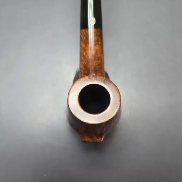James Upshall P Grade EXL Smooth "Keel" Bent Billiard Estate Briar Pipe, Unsmoked - Image 7