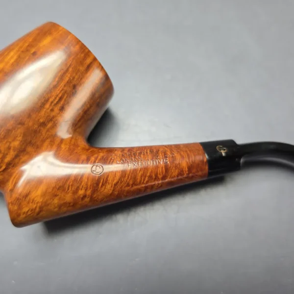 Charatan's Make First Lane Era (c.1961-5) Executive Smooth Bent Brandy Estate Briar Pipe, English Estates - Image 12