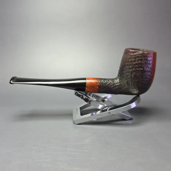 Stanwell (c. 1980s) Vario 03 Sandblasted Billiard Estate Briar Pipe, Danish Estates - Image 4