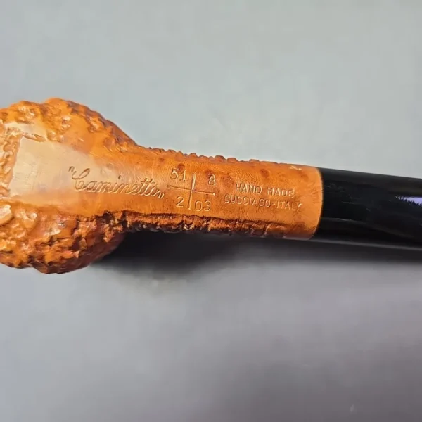 Caminetto Business Rusticated Billiard Estate Briar Pipe, Italian Estates - Image 10