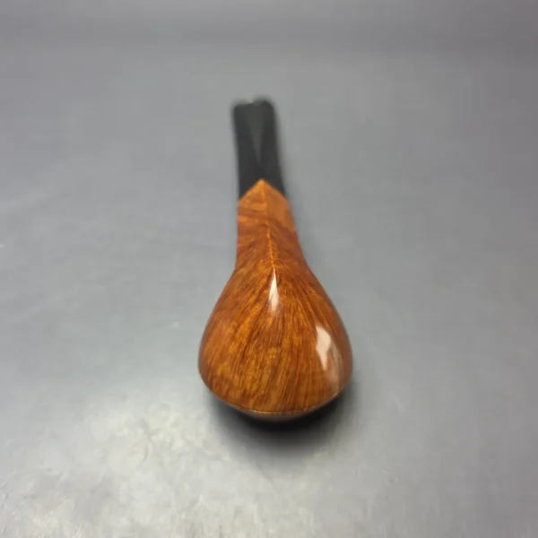 Portland Straight Grain Smooth Bulldog Estate Briar Pipe, English Estates - Image 8