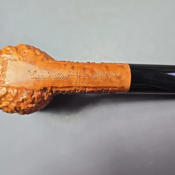 Caminetto Business Rusticated Billiard Estate Briar Pipe, Italian Estates - Image 11