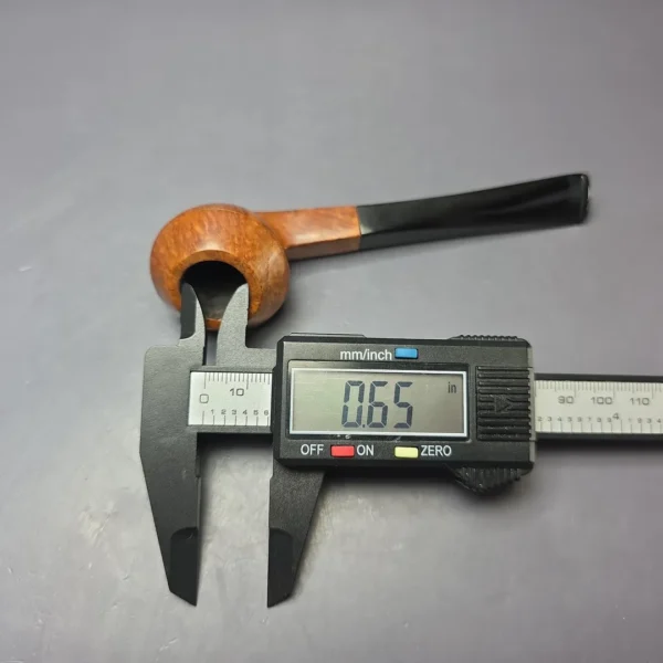 Portland Straight Grain Smooth Bulldog Estate Briar Pipe, English Estates - Image 10