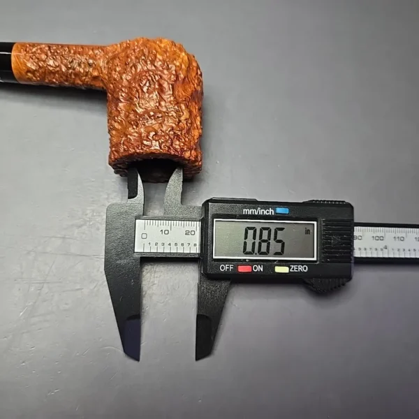 Caminetto Business Rusticated Billiard Estate Briar Pipe, Italian Estates - Image 13