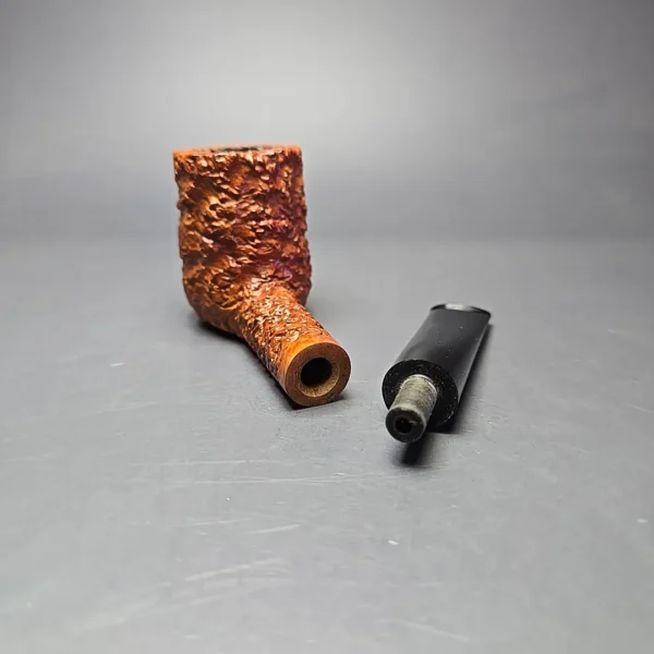 Caminetto Business Rusticated Billiard Estate Briar Pipe, Italian Estates - Image 14