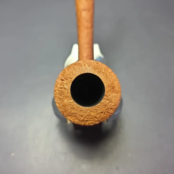 Madao 3000 Natural Sandblasted Dublin w/ Boxwood Handmade Briar Pipe New - Image 7