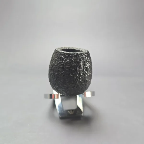 Savinelli 2015 Saint Nicholas 207 Rusticated Apple Estate Briar Pipe, Unsmoked, 6mm - Image 3