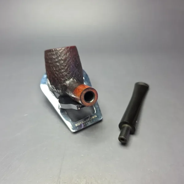 Stanwell (c. 1980s) Vario 03 Sandblasted Billiard Estate Briar Pipe, Danish Estates - Image 10