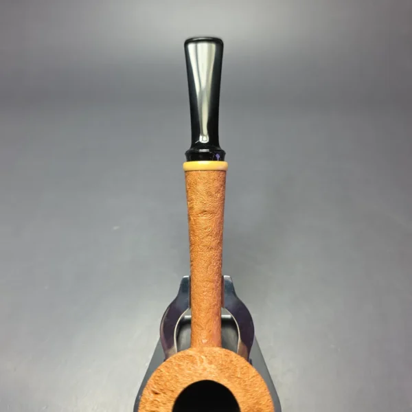 Madao 3000 Natural Sandblasted Dublin w/ Boxwood Handmade Briar Pipe New - Image 8