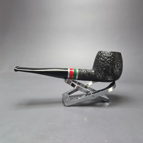 Savinelli 2015 Saint Nicholas 207 Rusticated Apple Estate Briar Pipe, Unsmoked, 6mm - Image 4