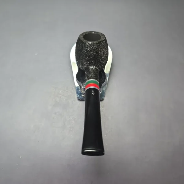 Savinelli 2015 Saint Nicholas 207 Rusticated Apple Estate Briar Pipe, Unsmoked, 6mm - Image 5