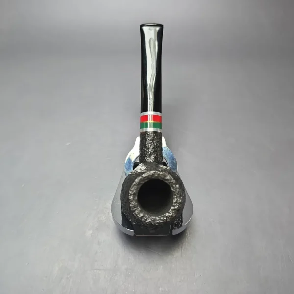 Savinelli 2015 Saint Nicholas 207 Rusticated Apple Estate Briar Pipe, Unsmoked, 6mm - Image 6