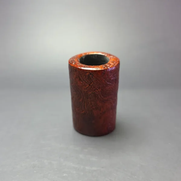 MBSD Briars "Re-Don" Sandblasted Poker w/ Horn, Briar Pipe, New - Image 3