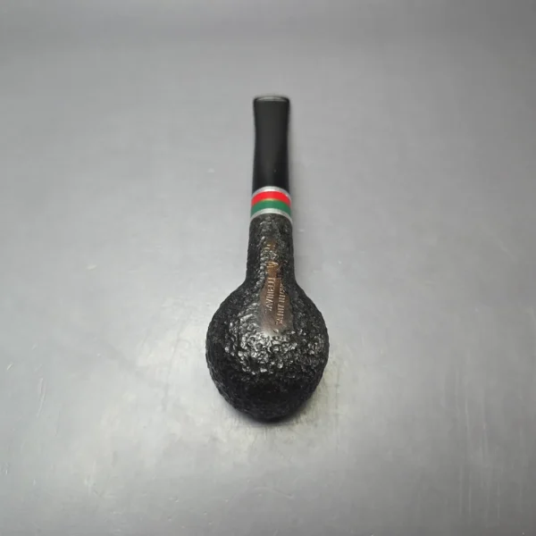 Savinelli 2015 Saint Nicholas 207 Rusticated Apple Estate Briar Pipe, Unsmoked, 6mm - Image 7