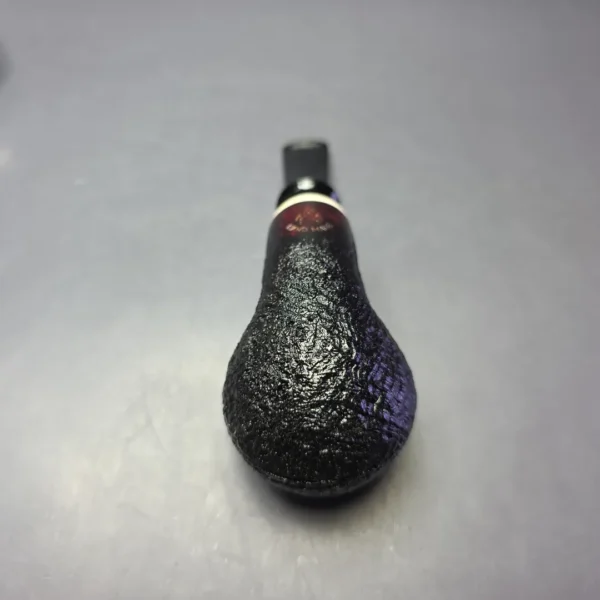 Qi Studio Partially Sandblasted Rhodesian Estate Briar Pipe, Unsmoked - Image 6