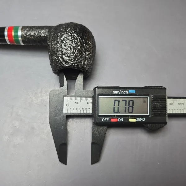 Savinelli 2015 Saint Nicholas 207 Rusticated Apple Estate Briar Pipe, Unsmoked, 6mm - Image 10