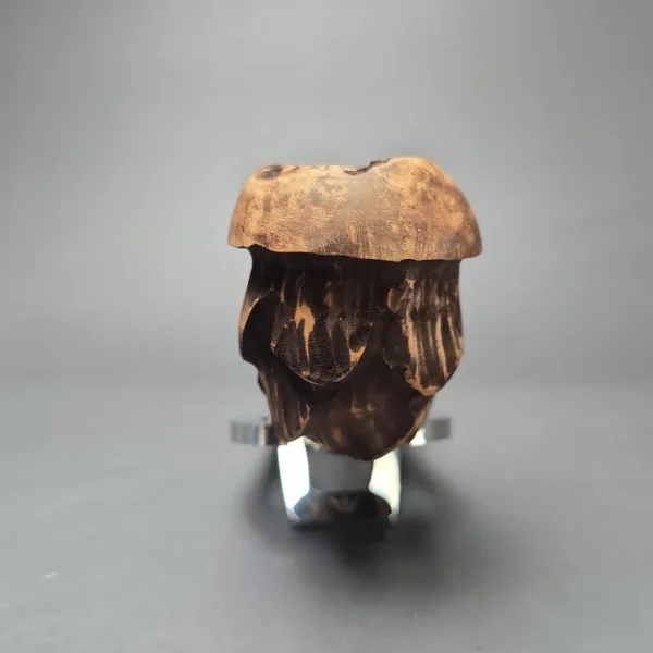 Nording Spruce Matte Partially Rusticated Freehand Estate Briar Pipe, Unsmoked - Image 3