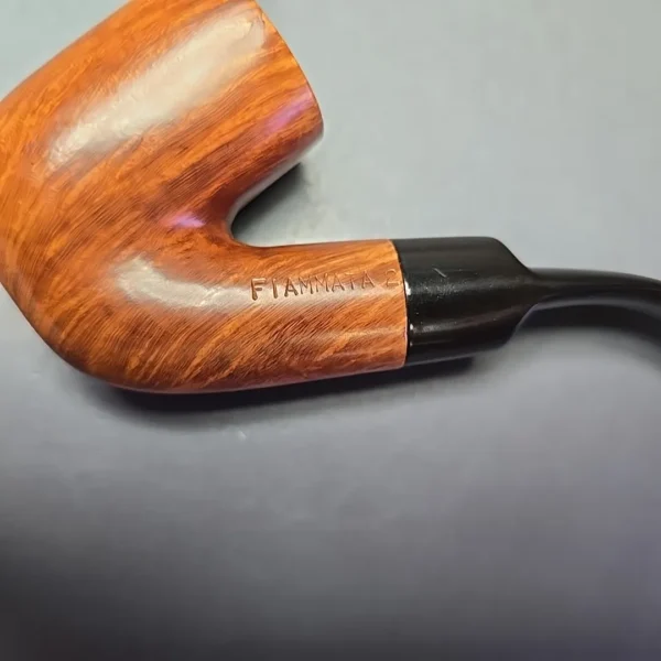 Fiammata 2 (by Savinelli) 620 Smooth Oom Paul Estate Briar Pipe, Italian Estates - Image 9
