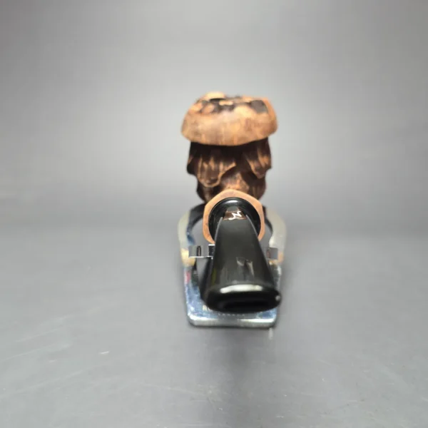 Nording Spruce Matte Partially Rusticated Freehand Estate Briar Pipe, Unsmoked - Image 5