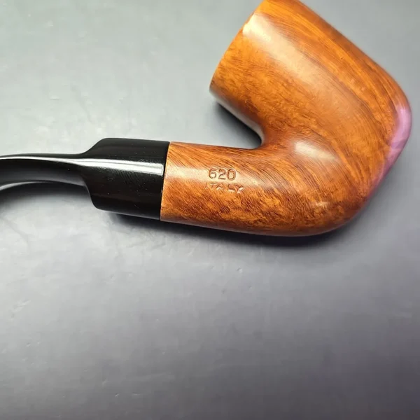 Fiammata 2 (by Savinelli) 620 Smooth Oom Paul Estate Briar Pipe, Italian Estates - Image 10