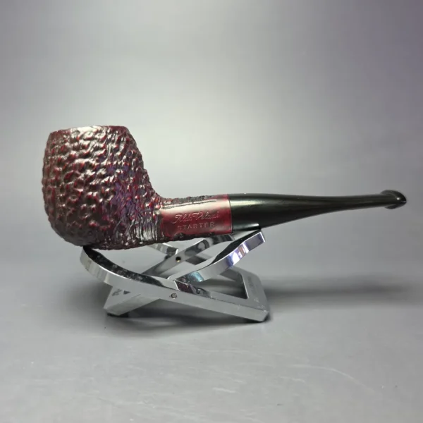 Aldo Velani Starter Rusticated Apple Estate Briar Pipe, Unsmoked - Image 3