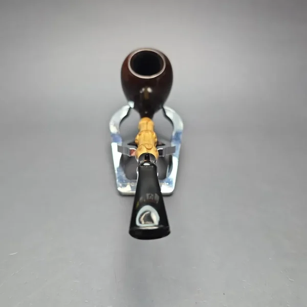 MBSD Briars Modern Masters 1 Smooth Peewit w/ Bamboo Handmade Briar Pipe, New - Image 6