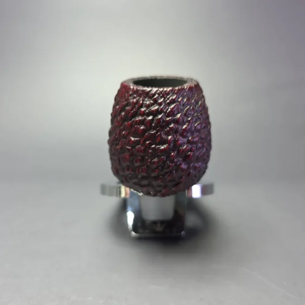 Aldo Velani Starter Rusticated Apple Estate Briar Pipe, Unsmoked - Image 4