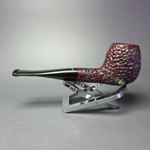 Aldo Velani Starter Rusticated Apple Estate Briar Pipe, Unsmoked - Image 5
