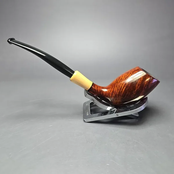 MBSD Briars Modern Masters 3 Smooth Tulip w/ Boxwood, Handmade Briar Pipe, New - Image 5