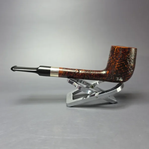 Merchant Service Partially Sandblasted Lovat Estate Briar Pipe, Unsmoked - Image 4