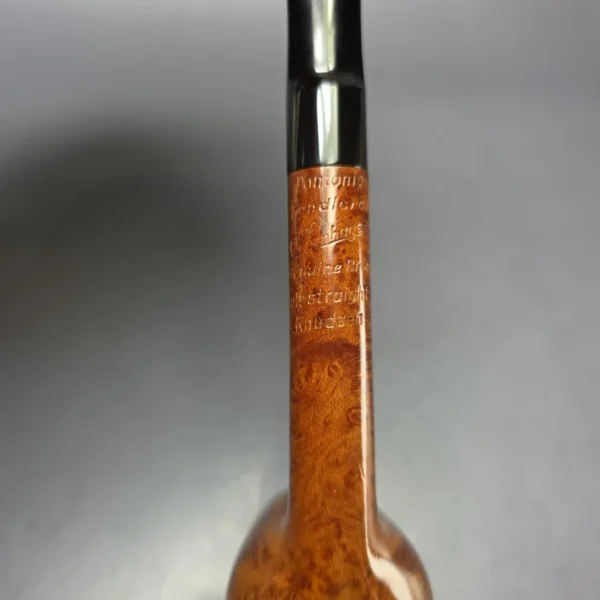 Sven Knudsen (c. 1970s) Dantonian Full Straight Smooth Lovat Estate Briar Pipe, Danish Estates - Image 9