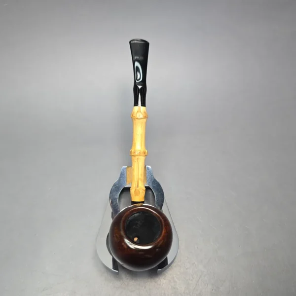 MBSD Briars Modern Masters 1 Smooth Peewit w/ Bamboo Handmade Briar Pipe, New - Image 10