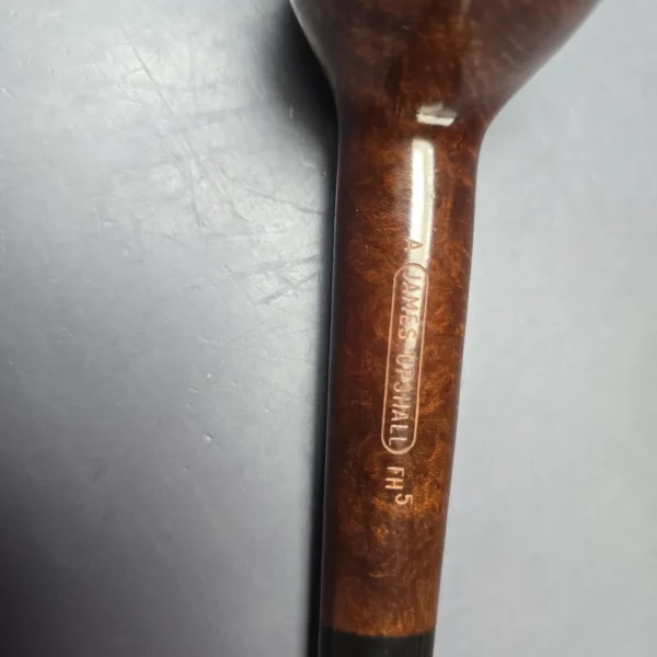 James Upshall A Grade Group 5 Smooth Canadian Estate Briar Pipe, Unsmoked - Image 6