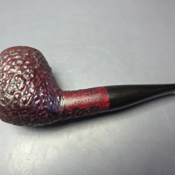 Aldo Velani Starter Rusticated Apple Estate Briar Pipe, Unsmoked - Image 8