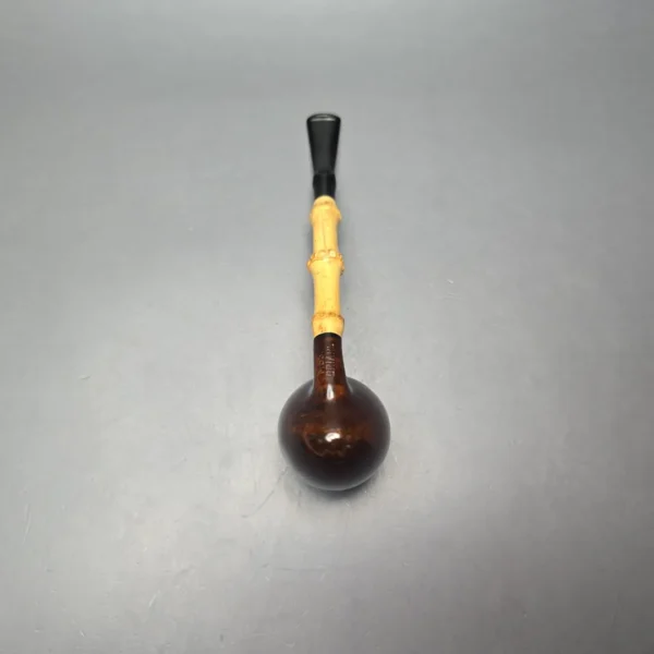 MBSD Briars Modern Masters 1 Smooth Peewit w/ Bamboo Handmade Briar Pipe, New - Image 11