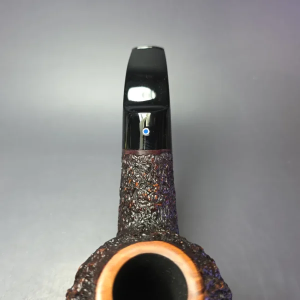 Ardor Urano Giant Partially Rusticated Magnum Apple Estate Briar Pipe, Italian Estates - Image 6