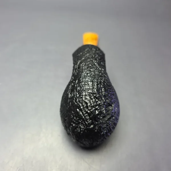 Buckeye Hand Made Partially Sandblasted Blowfish Briar Pipe, New - Image 7