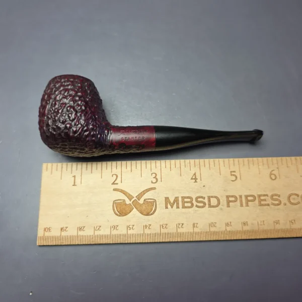 Aldo Velani Starter Rusticated Apple Estate Briar Pipe, Unsmoked - Image 9